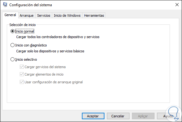 Configuración de los servicios básicos de Windows 10
