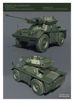 Serie Profesional: Modelado de vehículos militares en Maya